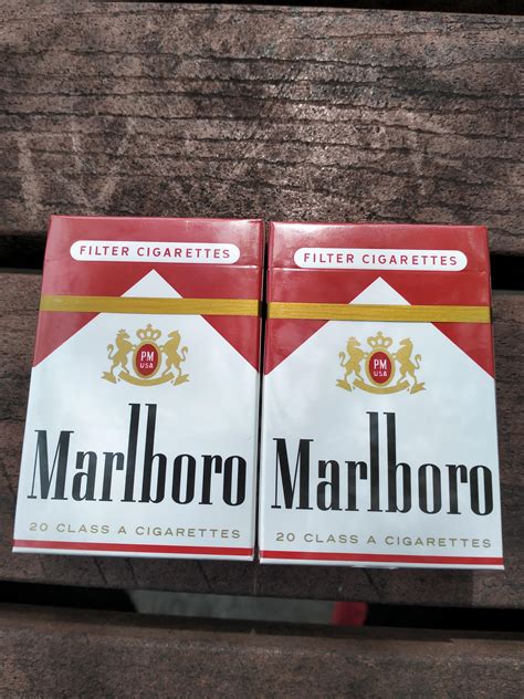 Compared to Marlboro Red, Marlboro Black one contains less nicotine and is way more cheaper than the red one. . Cigarettes similar to marlboro reds